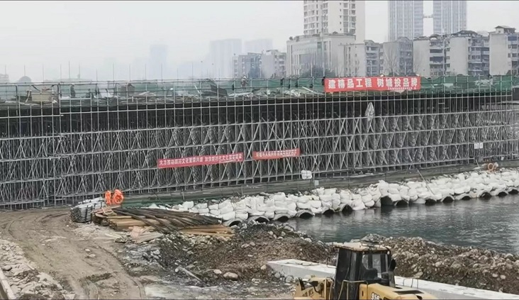 江油涪江人行桥项目